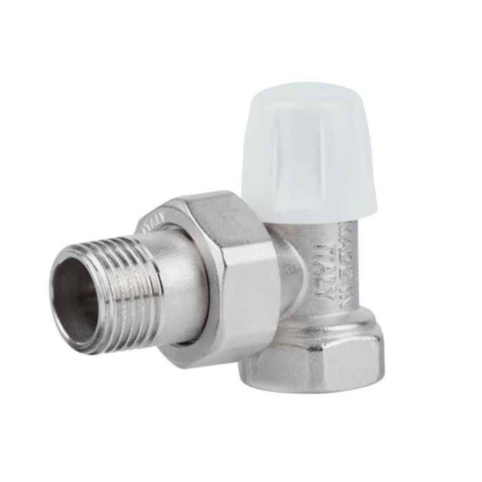 Кран радіаторний Icma 1/2" кутовий без ручки №805