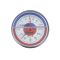 Термоманометр Icma 1/2" 0-6 бар, заднє підключення №259
